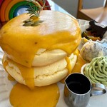 レインボーパンケーキ - 