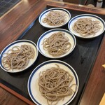 皿そば 渚庵 - 追加(5皿)