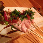 Ushio Tei - 土佐ジローササミの梅肉焼き