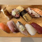 佐渡廻転寿司 弁慶 万代シティ店 - 