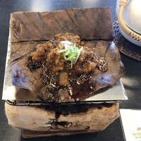 すぎ山 - 朴葉味噌焼き