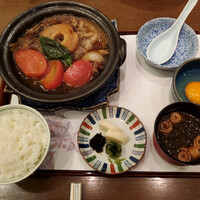 三田ばさら 本店 - トマトすき焼き膳　3000円