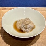 一碗水 - 八碟　松茸と豆苗の松茸豆腐