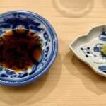 日本橋蛎殻町 すぎた - 醤油、山葵
