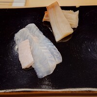 日本橋蛎殻町 すぎた - 愛知のミル貝と北海道苫小牧の松皮鰈