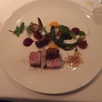 デルフィーナ - メインディッシュ♪ 豚肉にフォアグラ乗せて
