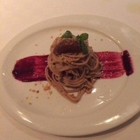 デルフィーナ - 中にアイスクリームが♪ モンブランのデザート♡