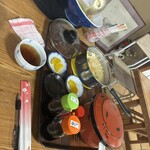 山本養鱒場 - あら汁2人分。お味最高