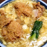 天一屋 - 料理写真:チキンカツそば\1,380(2024/03)