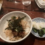 やきとり 大吉 - 料理写真:娘が最後に頼んだ小吉丼。若さは力だ。