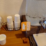 生石庵 - お冷。