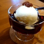 生石庵 - 深煎りコーヒーゼリー。