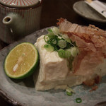 ココロ - こだわり豆腐の冷奴2014.11