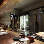 臥薪 - カウンター前