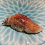 京都 鮨 まつもと - アジ