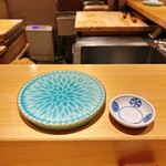 京都 鮨 まつもと - 握りとガリ用のお皿