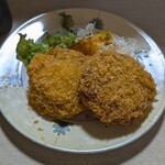 キッチン よろこんで 原黒店 - 佐っとびメンチカツ