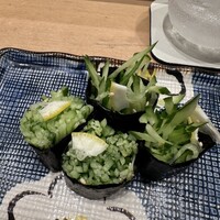 sushi AKEBONO - シャリが少し入ってる方が美味しい。