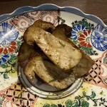 炭火と酒と肴 七福八郎 - ポルチーニ　ジューシーで旨味の塊