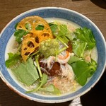 炭火と酒と肴 七福八郎 - レンコンイカ饅頭　相変わらず手が込んでる