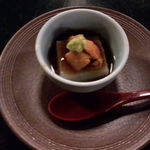 懐石 櫻 - 『梅』のコース　ゴマ豆腐の雲丹のせ