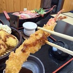 小名浜 - やっぱ大好きな海老ちゃんから〜あんぐ(^O^)