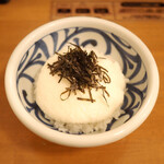 麺匠 釜善 - とろろご飯