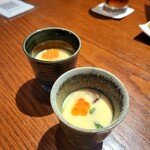 食堂 はつかなる - 単品オーダーのお客さんへの、お店からのサービス（ミニ茶碗蒸し）