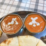 STAR - エビカレー&バターチキンカレーの2種