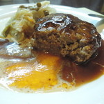 洋食 三浦亭 - ハンバーグ（９００円