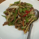 純華楼 - 肉ピーマン