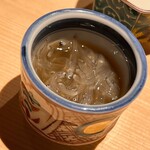 温石 - 生シラスです。これからある物に射込みます