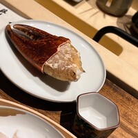 温石 - お猪口と並べると、その大きさが分かりやすいかも\(//∇//)\