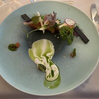 日光金谷ホテル - 魚料理 燻製鱒 だったと思います。