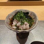 寿司栄 - 下にあるのが浜名湖の海苔