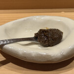 寿司栄 - ネットリ蟹味噌