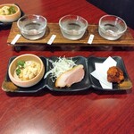 炭火焼 鈴 - 日本酒と　お通し