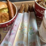 ドックサイドダイナー - チュロス袋は、メイ、アン、オルでした。被らなくて良かった