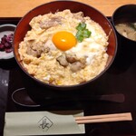 串焼　長右兵衛 - 炭火焼き親子丼 1,100円