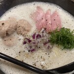 鷄そば 鷄樹 - 4杯目は鶏白湯♡