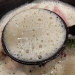 鷄そば 鷄樹 - 泡泡スープ