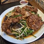 レバニラ定食 kei楽 - 