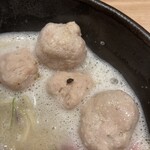 鷄そば 鷄樹 - つみれ