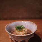 ふくの緒 - 山芋のあげだし