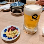 天婦羅餃子關東煮刺身 Abekobe - 生啤酒＆小菜