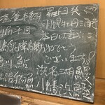 うを徳 - 産地ボード