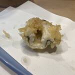 うを徳 - 穴子の天ぷら