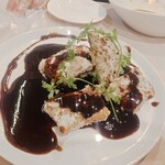 広東家庭料理おかむら - スペアリブの黒酢ソース