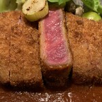 Tajima Gyuu Irori Dining Mikuni - 但馬玄ビーフカツレツ