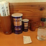 ケンチャンラーメン - 調味料